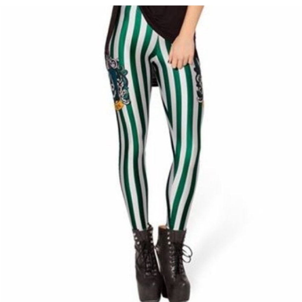 Harry Potter Slytherin Blackmilk Leggings